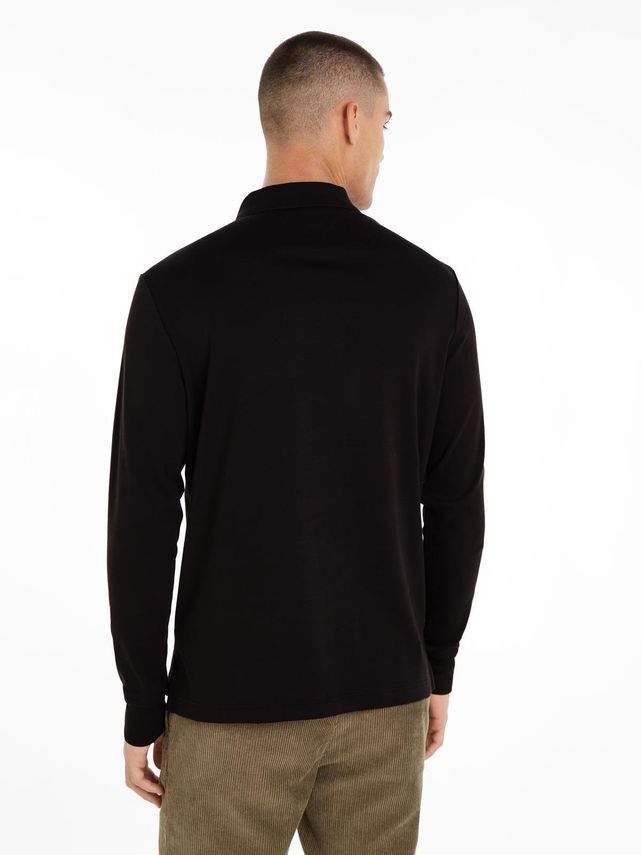 L S Liquid Cotton Reg Polo fra Tommy Hilfiger