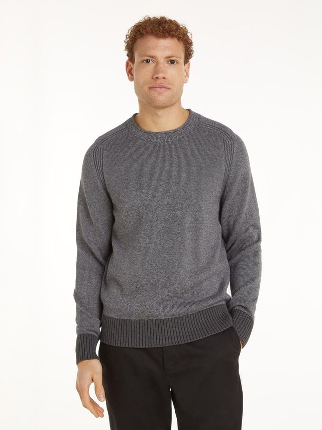 Tommy Hilfiger Mouline Fisherman Crew Neck – Black Friday Tilbud