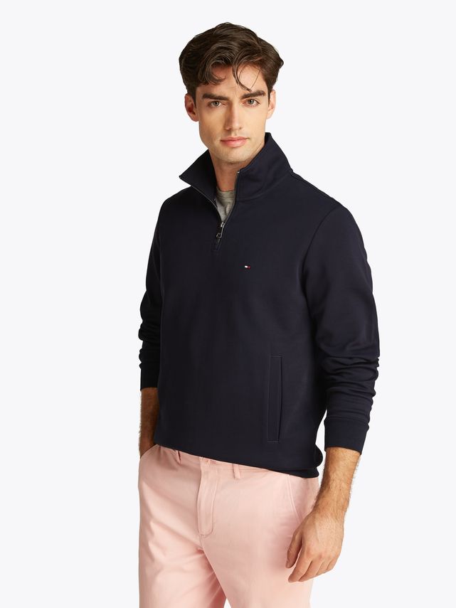 Tommy Hilfiger Essential Intechno 1/4 Zip – Fantastisk tilbud!