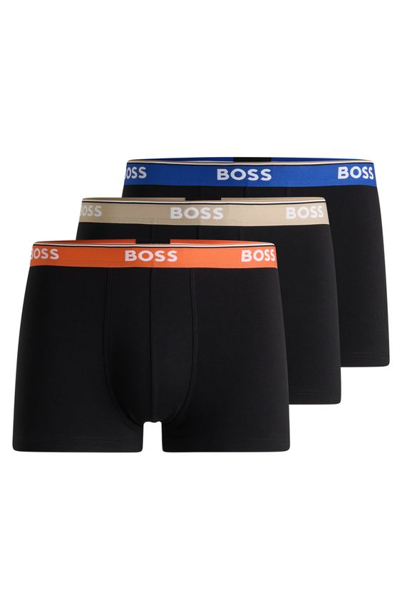 Trunks 3-pak Power fra Boss Black - Fantastisk tilbud!