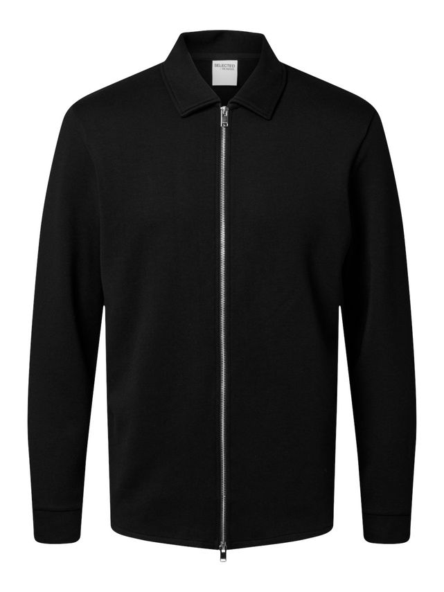 Slhemanuel Soft Full Zip Sweat Noos fra Selected