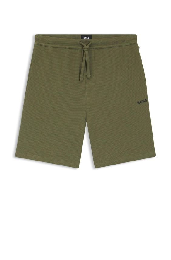 Waffle Shorts 10269584 01 fra Boss Black
