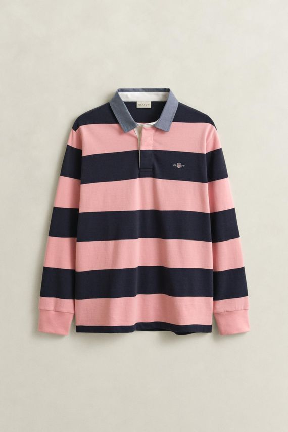 Reg Chambray Stripe Heavy Rugger fra Gant