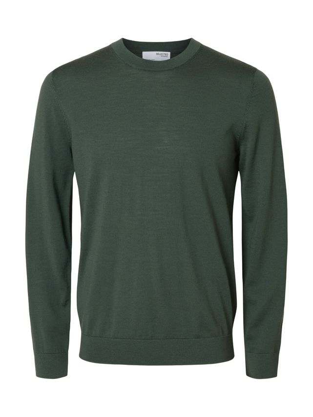 Slhtray Merino Crew Neck Striktrøje – Fantastisk Tilbud!