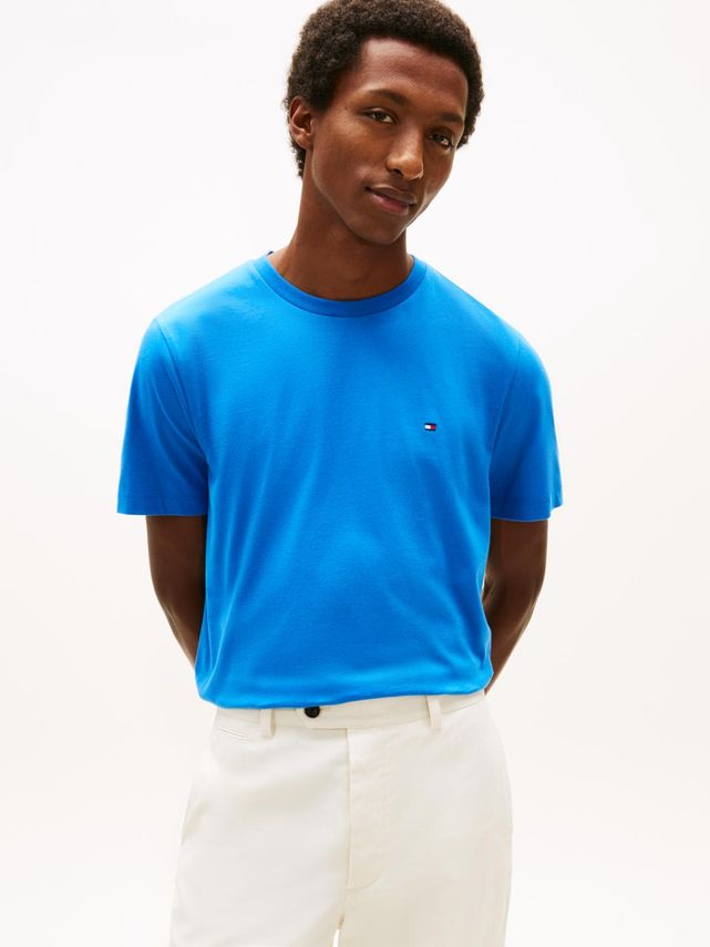 Ess Seasonal Reg Fit Solid Tee fra Tommy Hilfiger