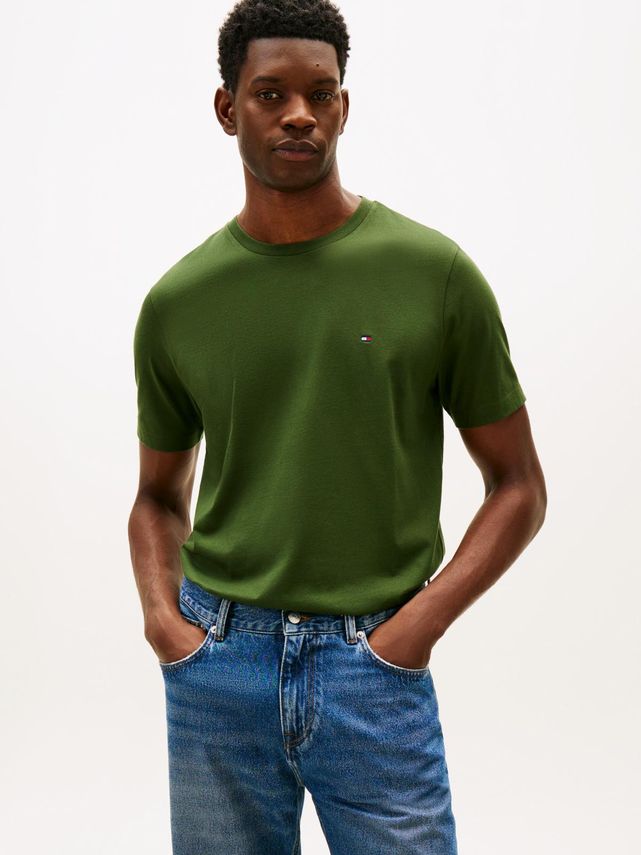 Ess Seasonal Reg Fit Solid Tee fra Tommy Hilfiger