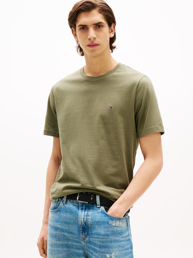 Ess Seasonal Reg Fit Solid Tee fra Tommy Hilfiger