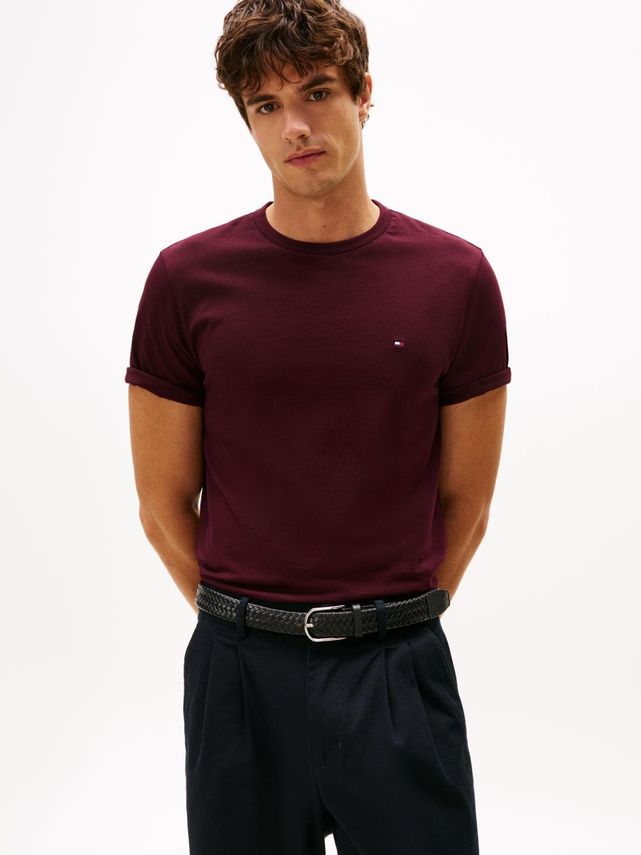 Ess Seasonal Reg Fit Solid Tee fra Tommy Hilfiger