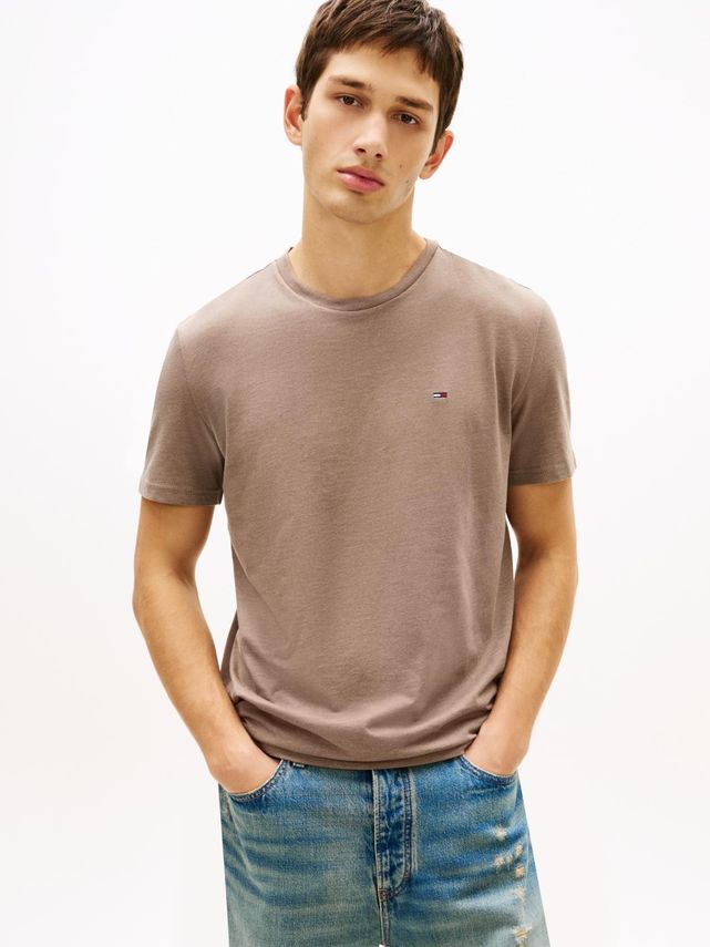Tjm Xslim Jaspe Htr Tee Ext fra Tommy Jeans