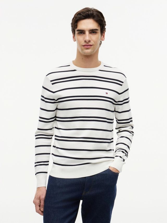 Essential Ssnl Cotton Crew Neck fra Tommy Hilfiger