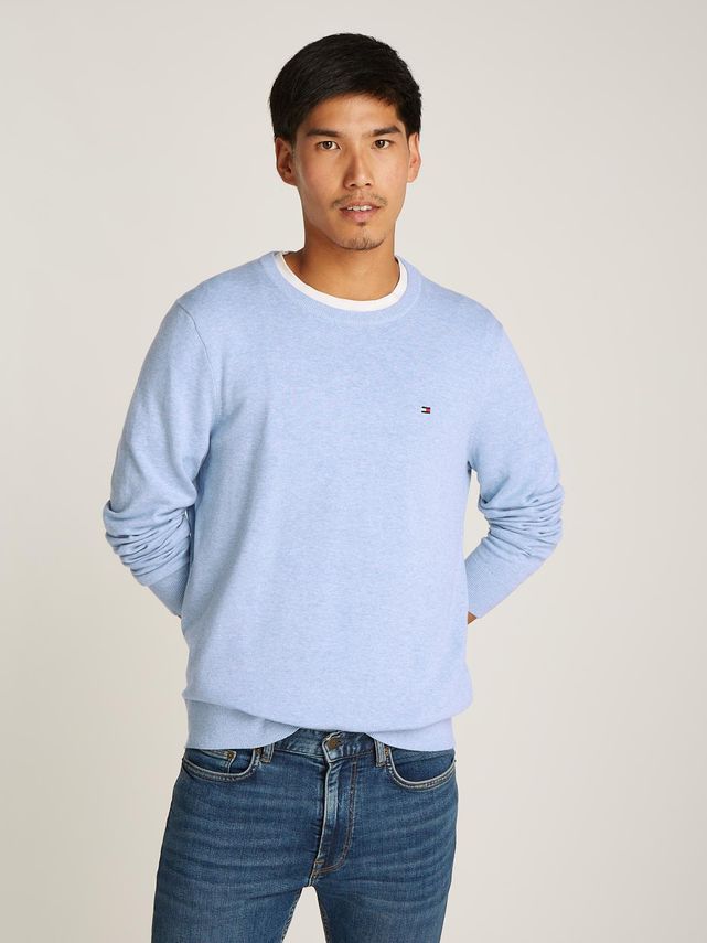 Essential Ssnl Cotton Crew Neck fra Tommy Hilfiger