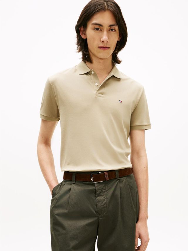 Liquid Cotton Reg Seasonal Polo fra Tommy Hilfiger