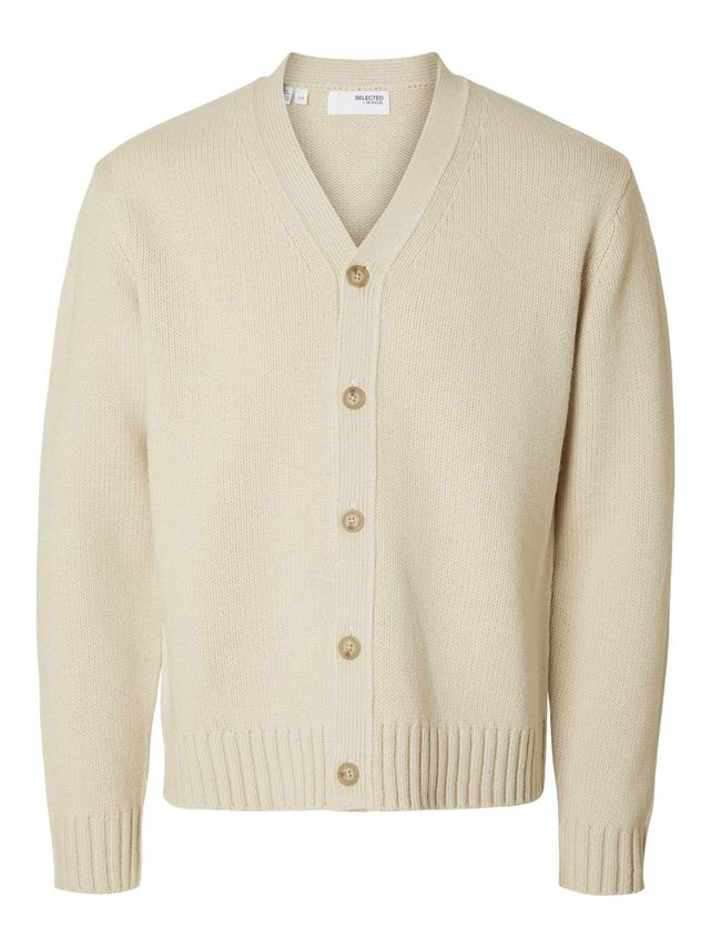 Slhcody Ls Knit Relaxed Cardigan fra Selected