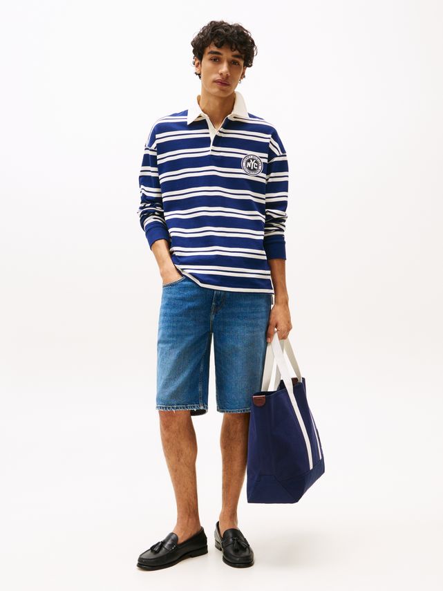 Brooklyn Short Str Vista Blue fra Tommy Hilfiger