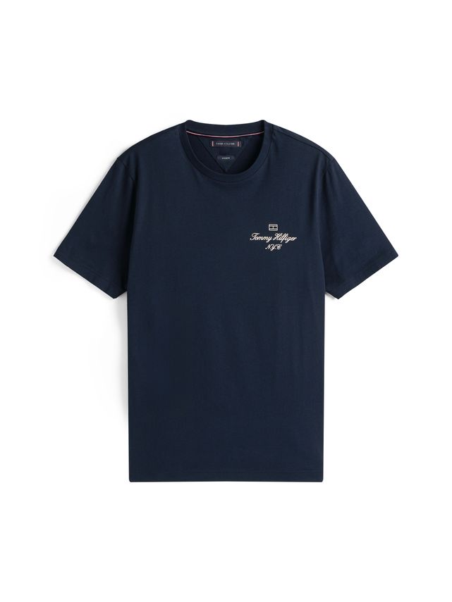 Outline Flag Script Tee fra Tommy Hilfiger