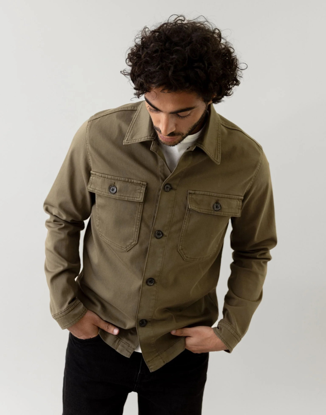 Mmgmatteo Soft Overshirt fra Mos Mosh