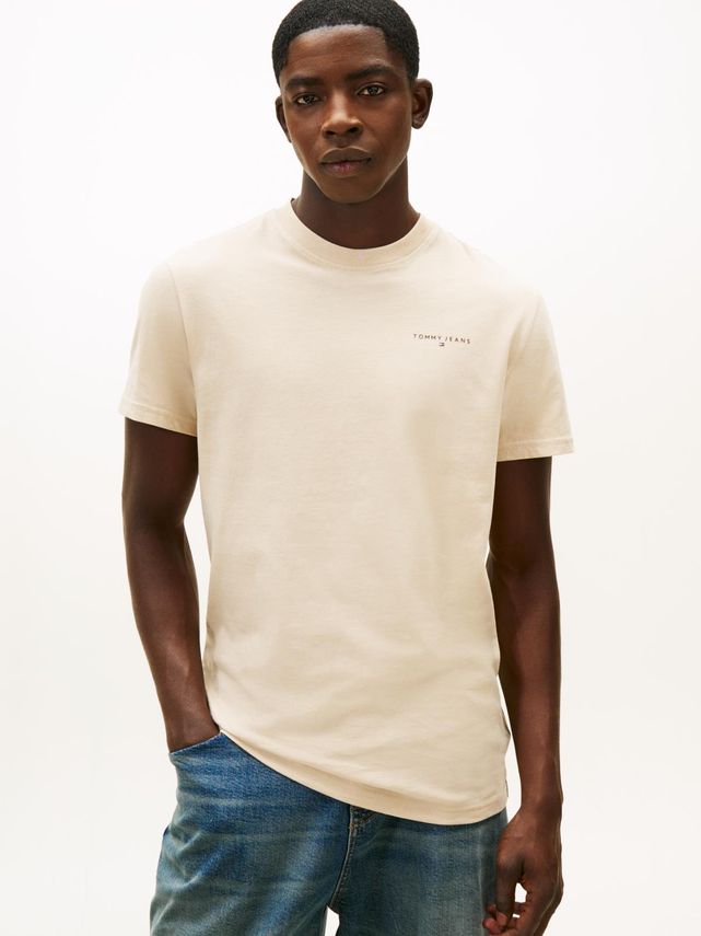 Tjm Slim Linear Chest Tee Ext fra Tommy Jeans