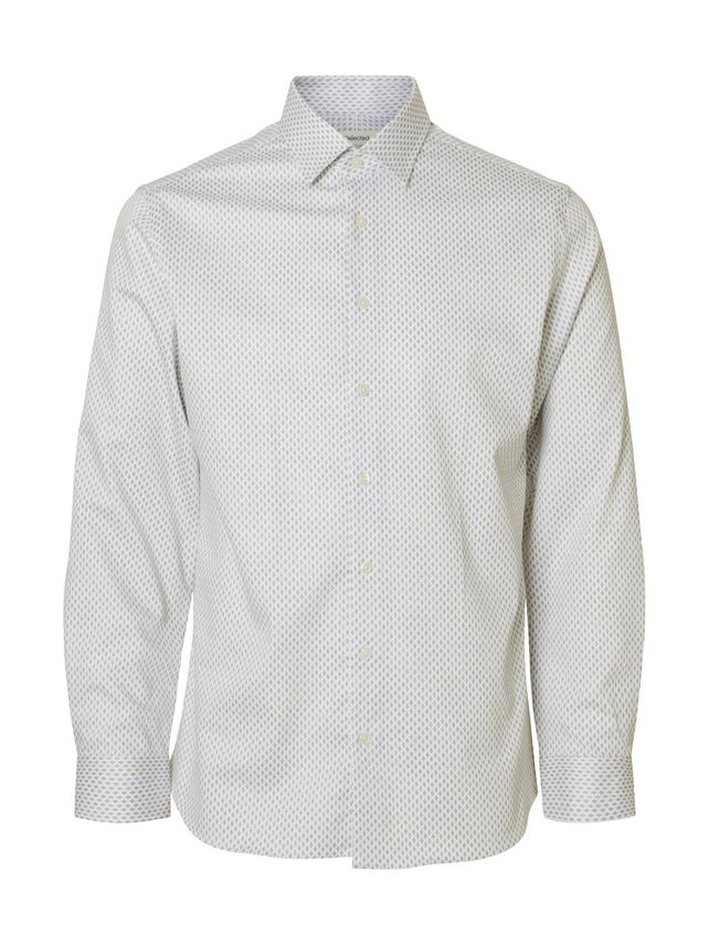 Slhslim Performance Shirt Ls Aop No fra Selected