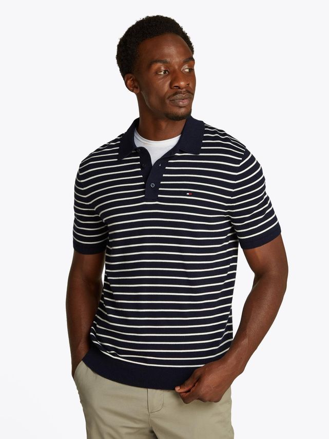 Essential Cotton Knitted Polo fra Tommy Hilfiger