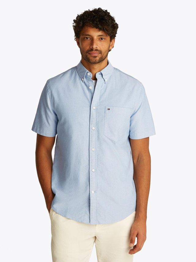 Heritage Oxford Rf Shirt S S fra Tommy Hilfiger
