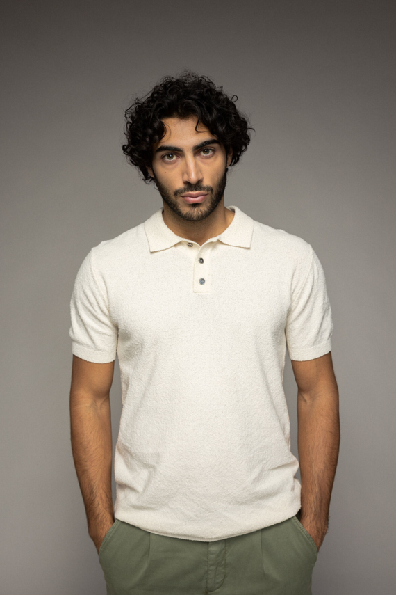Mmgkyle Bouclé Ss Polo fra Mos Mosh