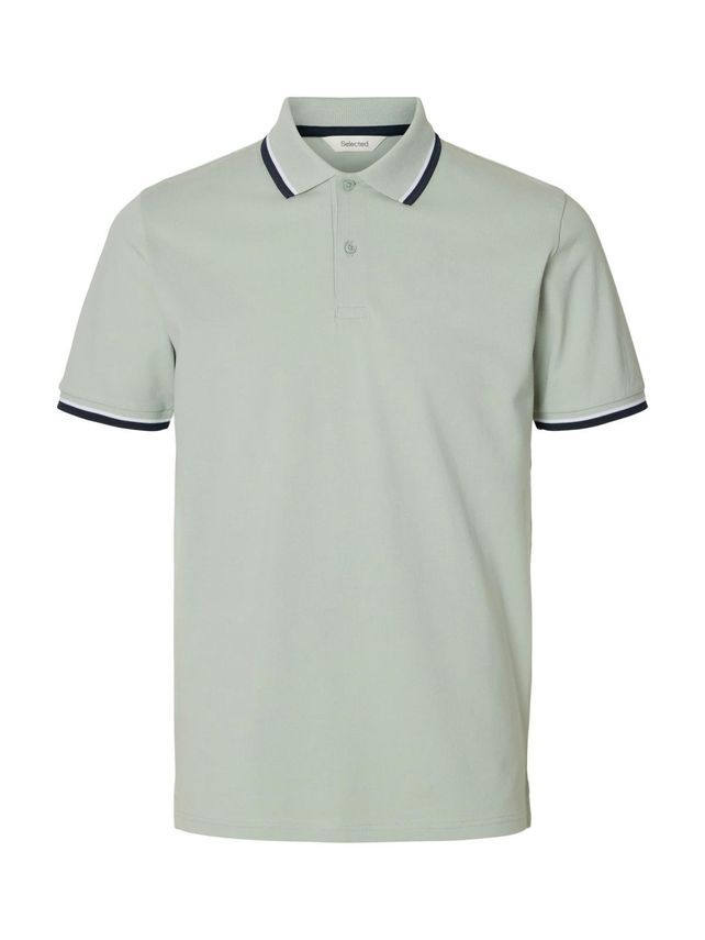 Slhslim Atlas Sport Ss Polo fra Selected