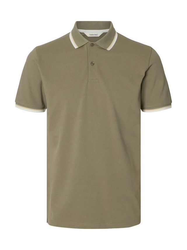 Slhslim Atlas Sport Ss Polo fra Selected