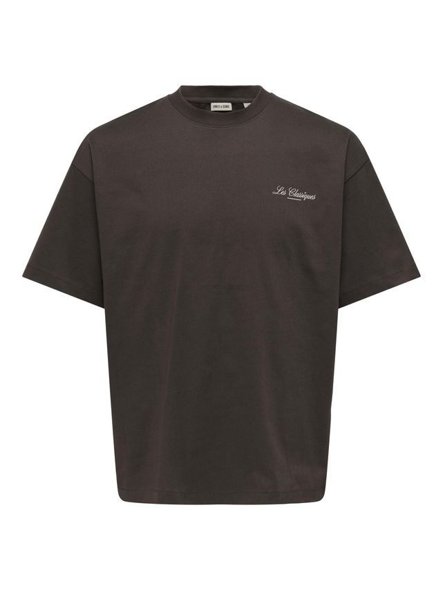 Onsles Classiques Loose Print Ss Te fra Only & Sons