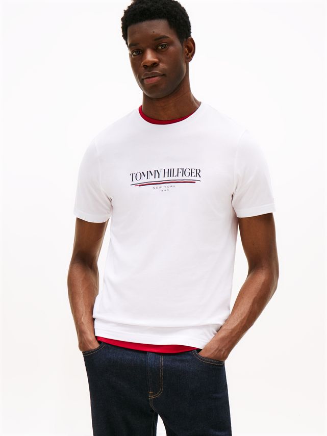 Tommy Hilfiger Brand Love T-shirt – Fantastisk tilbud!