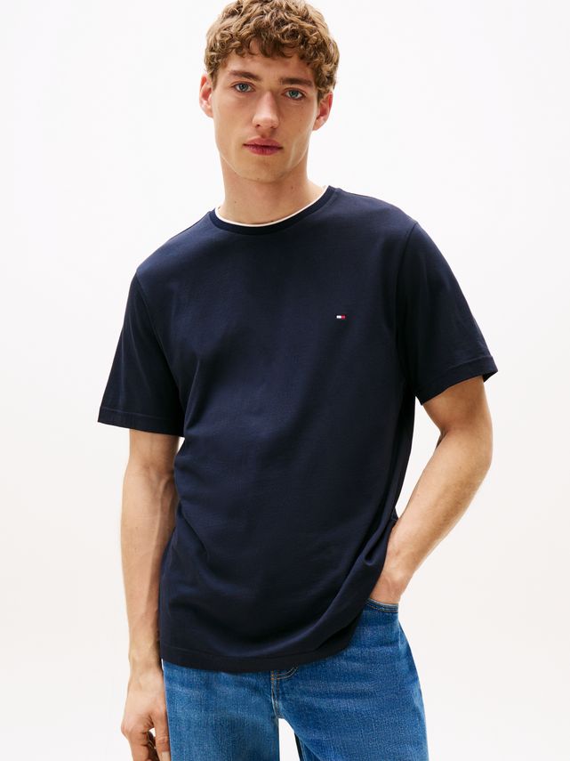 Cotton Modal Tee fra Tommy Hilfiger