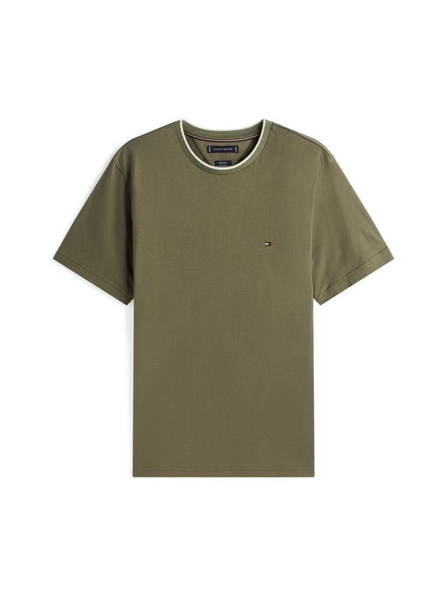 Tommy Hilfiger T-shirt i bomuldsmodal på tilbud
