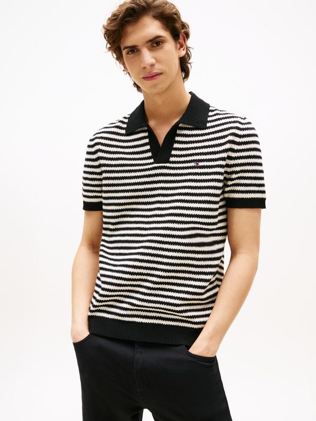 Strikket Polo fra Tommy Hilfiger - Fantastisk Tilbud!