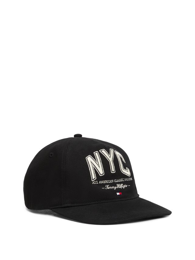 Tommy Hilfiger Th Flag Sæson 5 Panel Kasket - Black Friday!