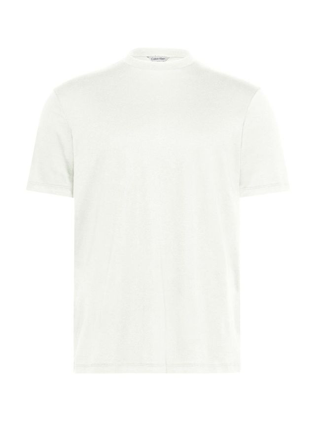 Ss Supima Chest Emb Crewneck Tee fra Calvin Klein