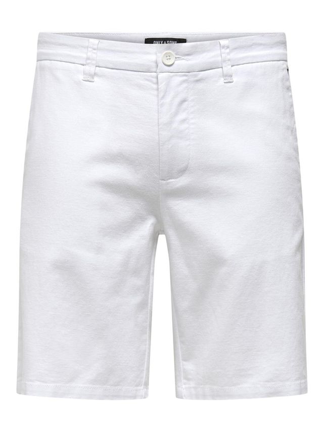 Onsmark 0011 Shorts i Bomulds- og Linnedmix – Tilbud!