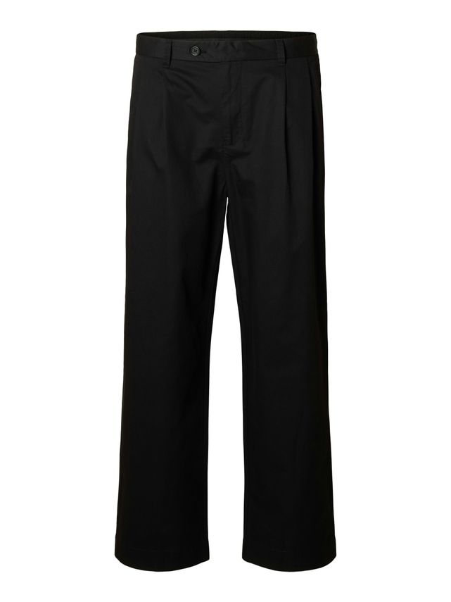 Slh220 Loose Adam Pleat Pant fra Selected