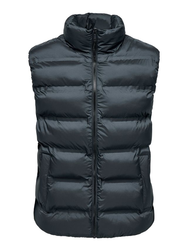 Onsunion Seamless Life Puffer Vest fra Only & Sons