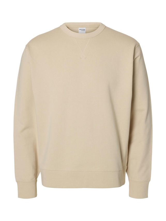 Slhrelauke Ls Sweat Crew Neck fra Selected