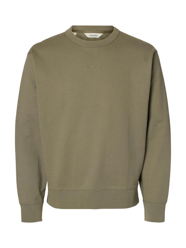 Slhrelauke Ls Sweat Crew Neck fra Selected