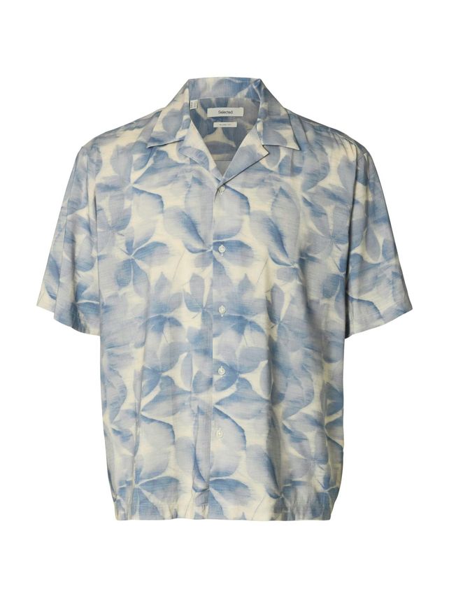 Slhrlxair Mix Ss Shirt fra Selected