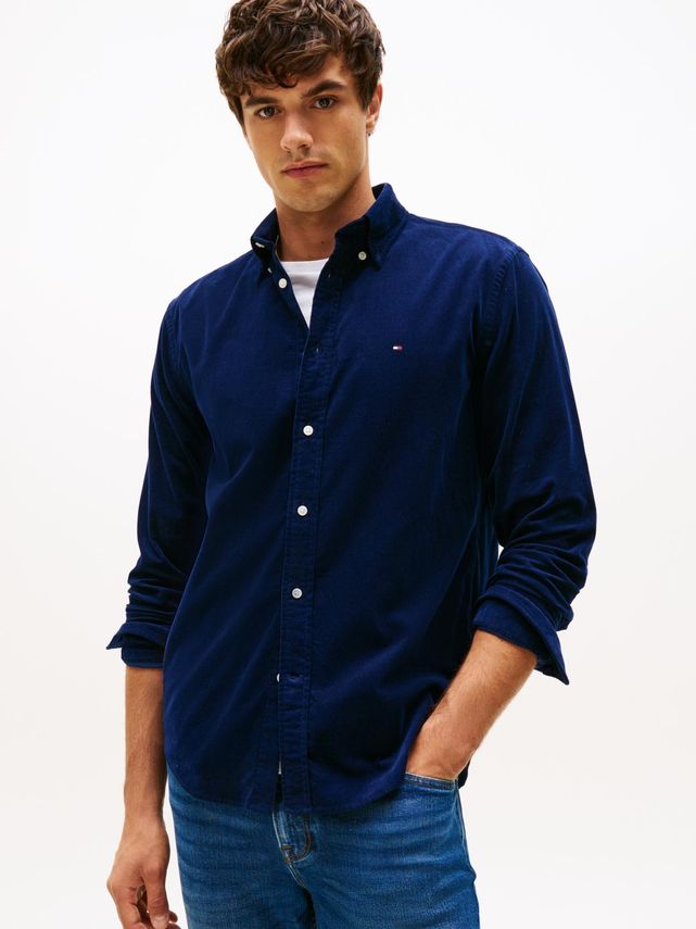Solid Corduroy Rf Shirt fra Tommy Hilfiger