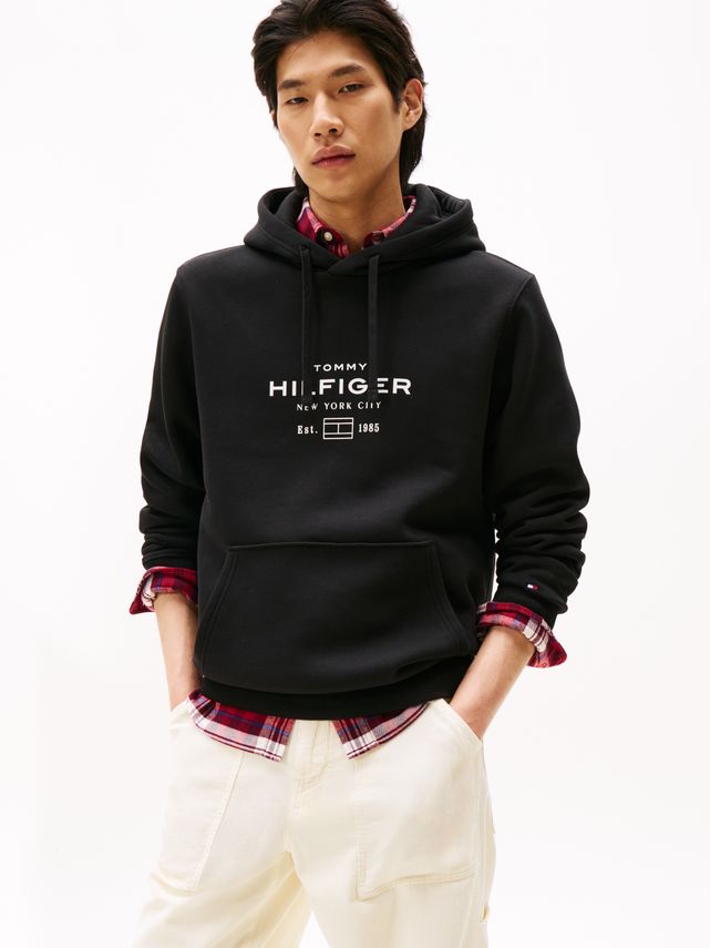 Oval Graphic Hoodie fra Tommy Hilfiger