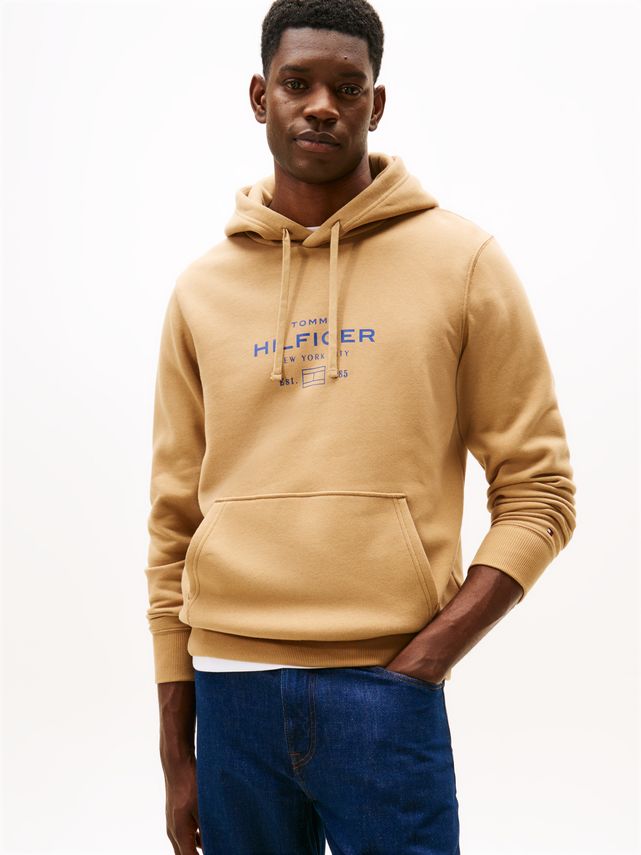 Oval Graphic Hoodie fra Tommy Hilfiger