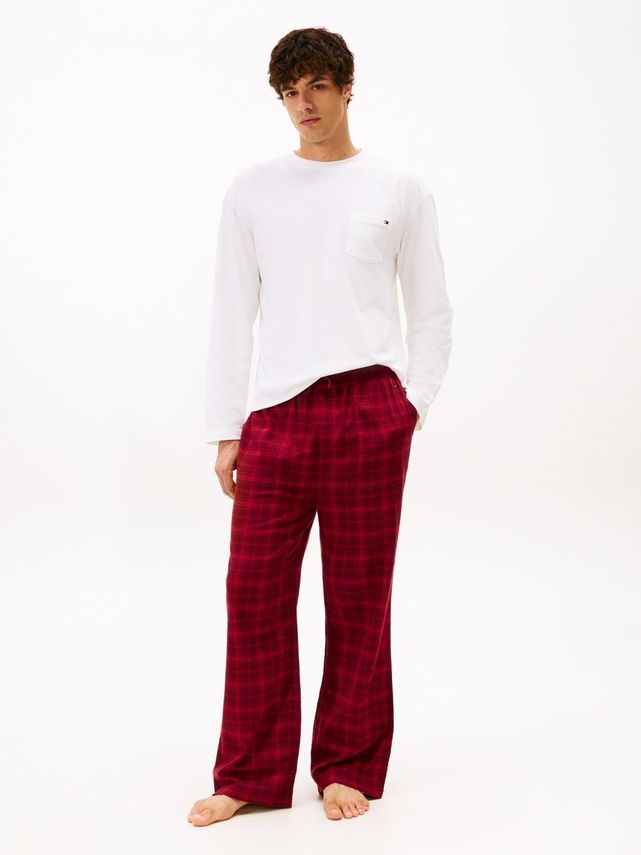 Flannel Pj Pant fra Tommy Hilfiger