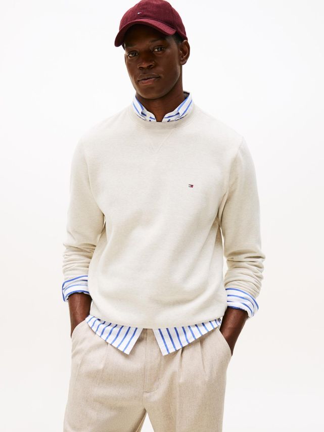 Ess Seasonal Fleece Crewneck fra Tommy Hilfiger