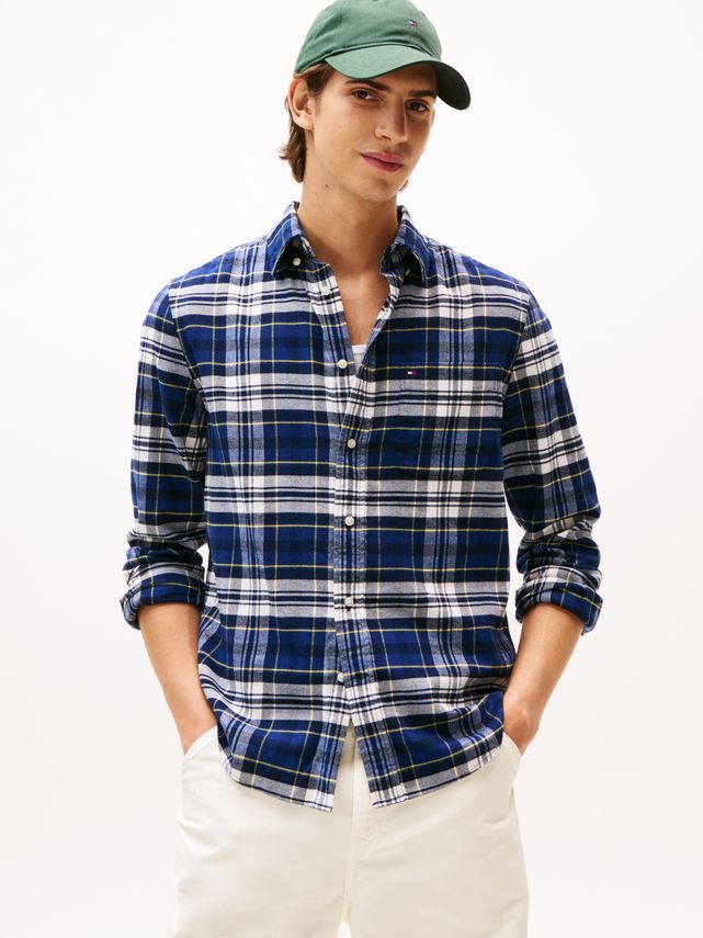 Hero Flannel Tartn Rf Shirt fra Tommy Hilfiger