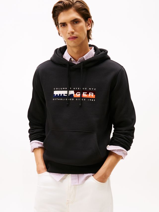 Th Colour Block Graphic Hoodie fra Tommy Hilfiger