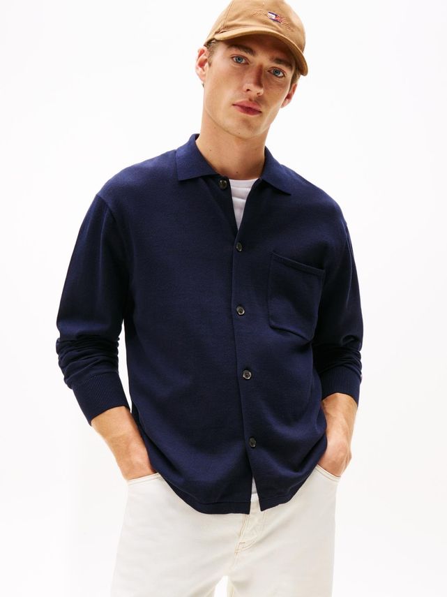 Essential Cotton Ls Over Shirt fra Tommy Hilfiger