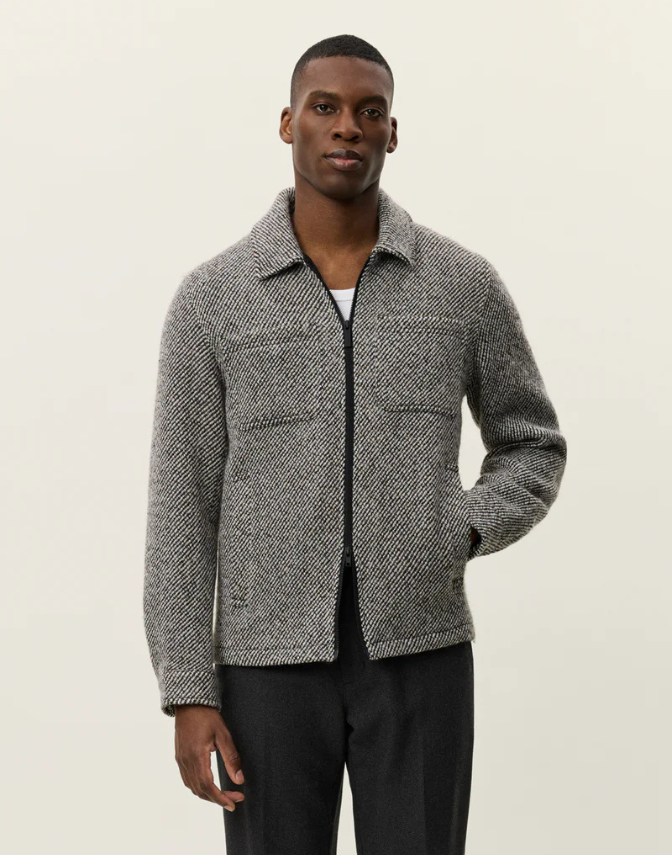 Marseille Twill Wool Jacket fra Les Deux