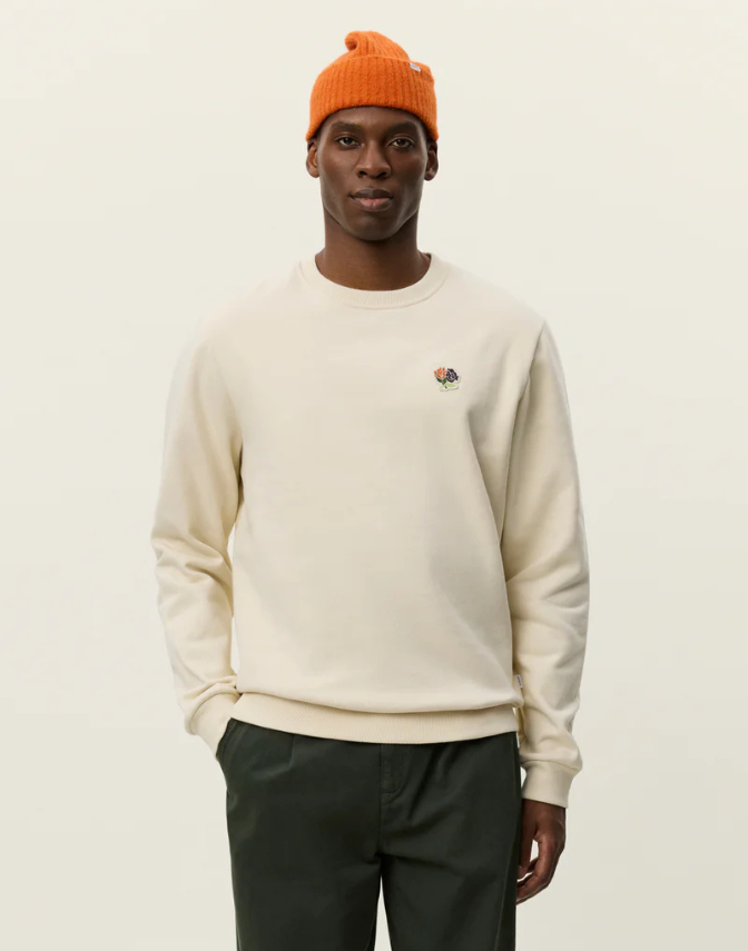 Felipe Patch Sweatshirt fra Les Deux